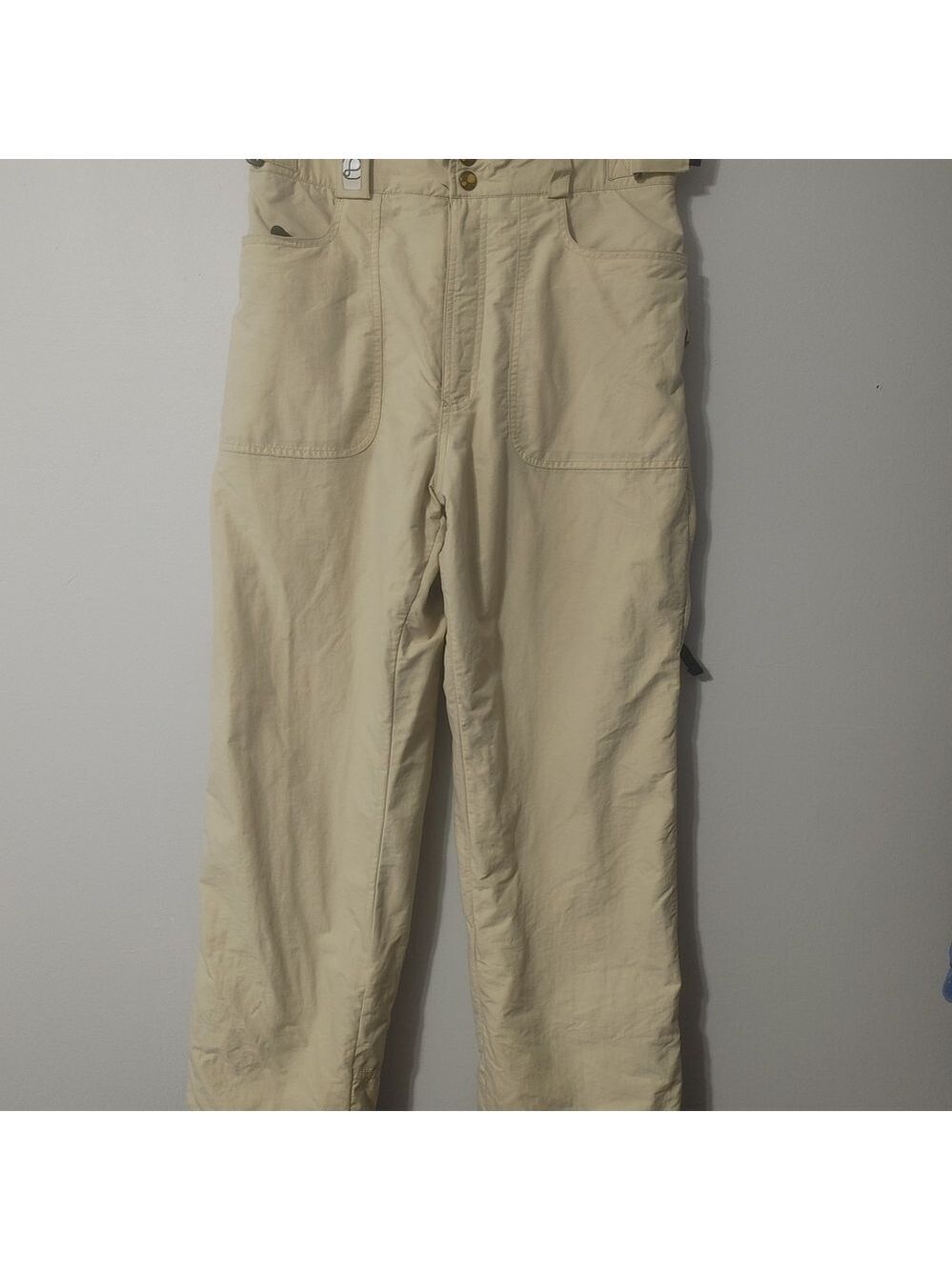 Burton Snowboards Men's Bio Lite Beige Cargo Snow Pants Med